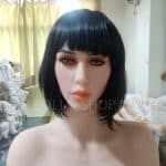 WM 163cm H cup fair skin light brown nipples head 198