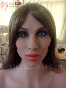 wm 163cm H cup tan skin light brown nipples head 84