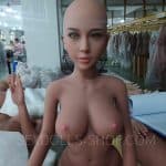 wm 140cm D cup tan skin pink nipples head 56