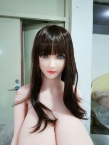 wmdoll 148cm L cup medium skin color light brown nipples head 314