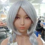 wm 150cm M cup skin medium nipples light brown head 153