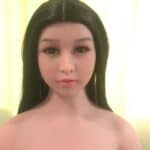 wm 158cm L cup tan skin light brown nipples head 33