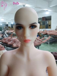 wm 171cm H cup fair skin color pink nipples head 159