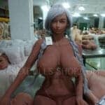 wmdoll 167cm G cup tan skin color skin color nipples head 153