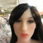 YL 141cm D cup fair skin light brown nipples head 8