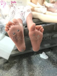 wmdoll 156cm C cup tan skin light brown nipples