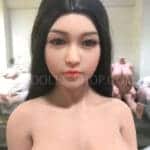 wmdoll 164cm D cup tan skin light brown nipples head 36