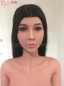 wmdoll 172cm D cup tan skin light brown nipples head 56