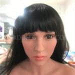 yldoll 148cm D cup tan skin light brown nipples head 159