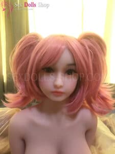 wm 138cm D cup medium skin pink nipples head 204