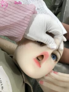 wmdoll 150cm M cup white skin pink nipples head 153