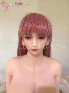wmdoll 156cm H cup pink skin pink nipples head 153