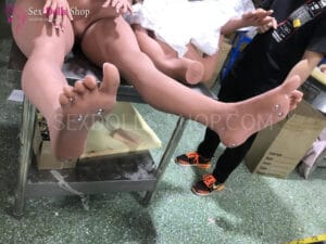 wmdoll 163cm H cup tan skin light brown nipples