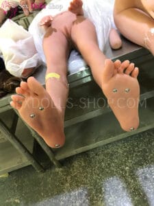wm 145cm C cup tan skin light brown nipples
