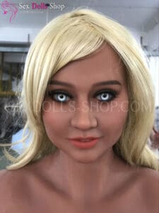 wm 155cm D cup tan skin light brown nipples head 163