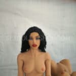 Irontech 150cm B cup tan skin light brown nipples head Jane