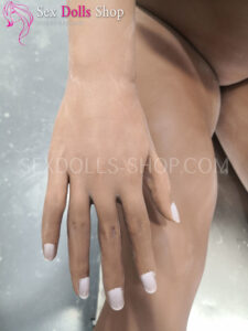 Irontech 158cm I cup black skin light brown nipples head Rachel
