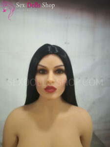 Irontech 161cm F cup tan skin brown nipples head Yael
