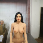 Irontech 163cm C cup tan skin light brown nipples head Yael