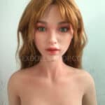 starpery 174cm C cup natural skin pink nipples head Iris TPE body silicone head