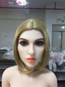 wmdoll 145cm C cup white skin light brown nipples head 159