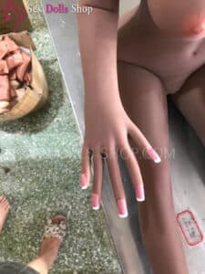 wmdoll 100cm C cup black skin pink nipples head 103