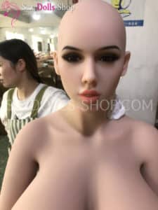 wmdoll 85cm M cup fair skin light brown nipples head 198