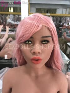 wmdoll 118cm F cup tan skin light brown nipples head YL 310