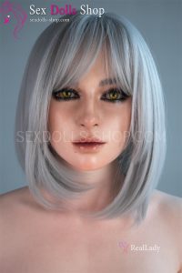 RealLady 170cm C cup natural skin light brown nipples head s38